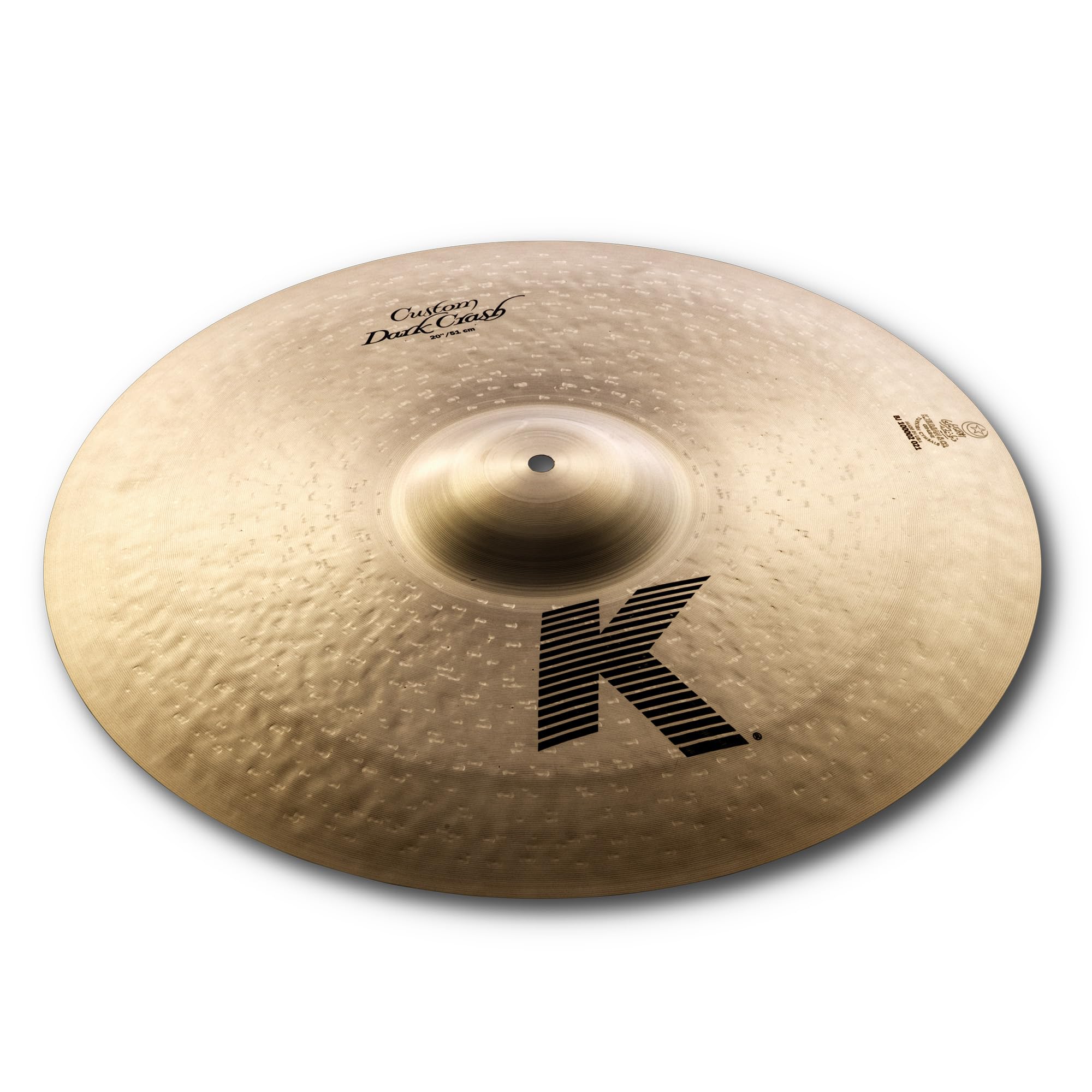 Zildjian K0979 20" K Custom Dark Crash Cymbal w/ Drumstick Bag