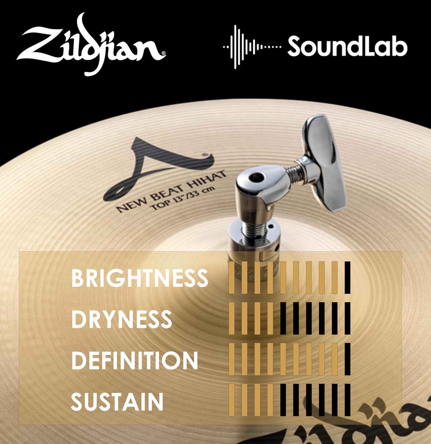 Zildjian A0130 13" A New Beat Hi-Hats Cymbals