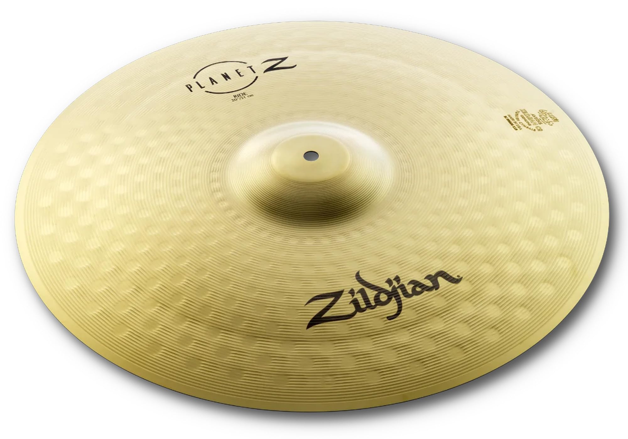 Zildjian ZP20R 20" Planet Z Ride Cymbal w/ Drumsticks