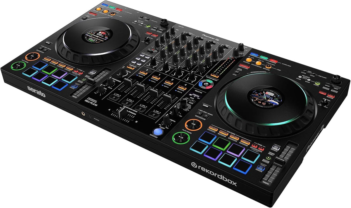 Pioneer DDJ-FLX10 4-Channel Professional DJ Controller - Black