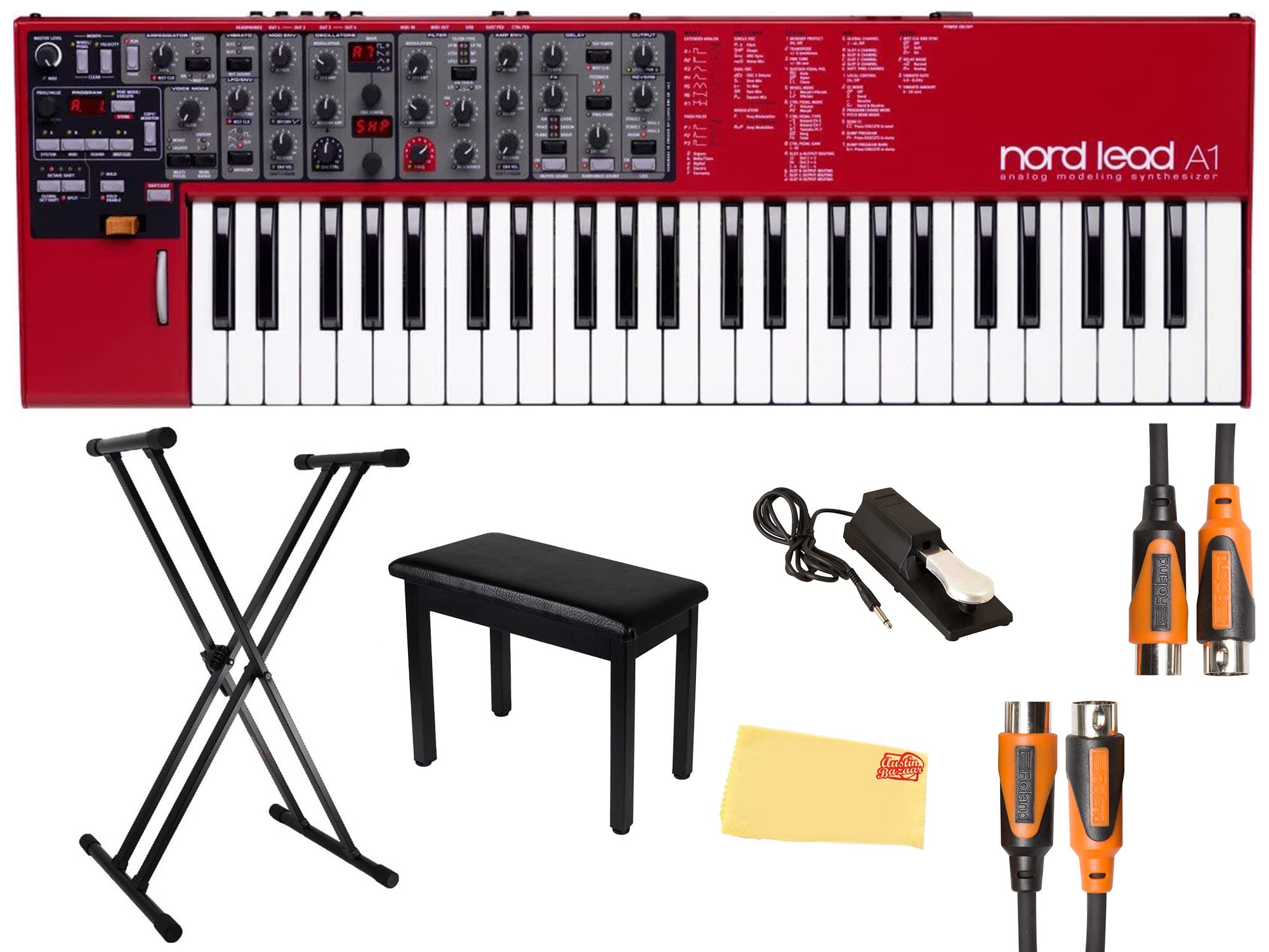 Nord Lead A1 Analog Modeling Synthesizer w/ MIDI Cables