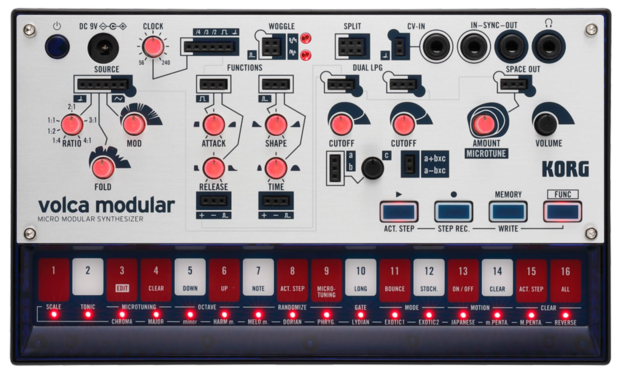 Korg Volca Modular Synthesizer w/ Power Supply