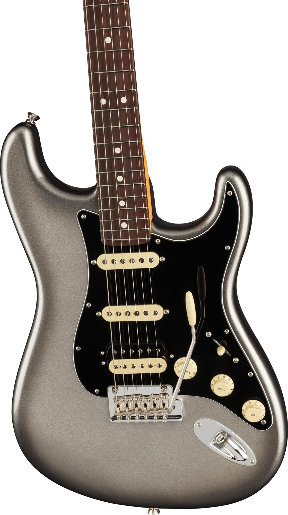 Fender American Professional II Stratocaster HSS - Mercury w/ Cleaning Kit