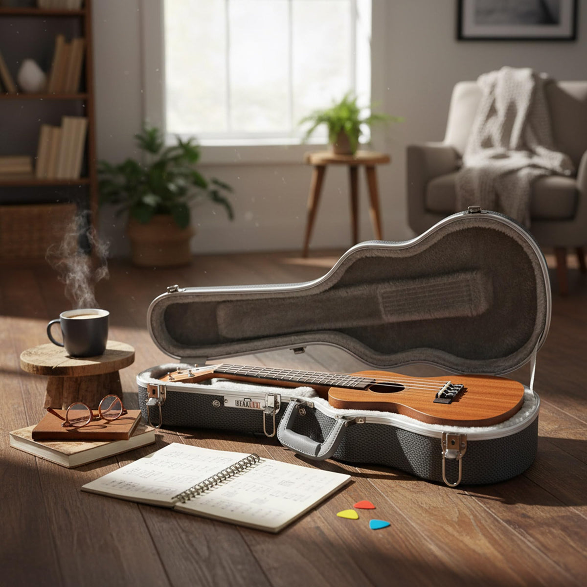 Gearlux UC500-T Tenor Ukulele ABS Case