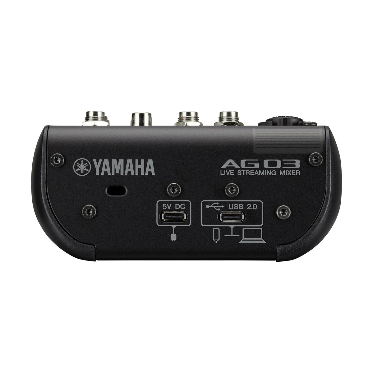 Yamaha AG03MK2 AG03MK2 3-Channel Loopback Audio USB Mixer - Black