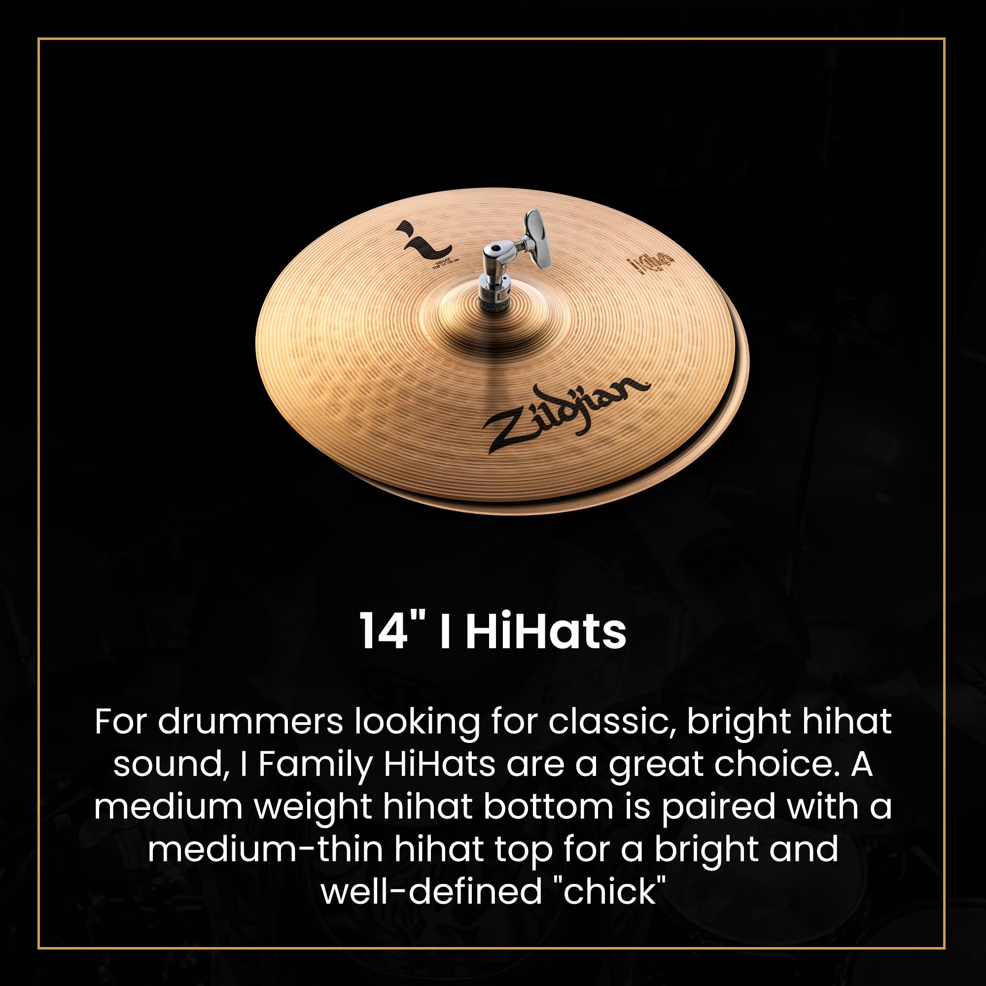 Zildjian ILHPRO I Pro Gig Cymbal Pack w/ Cymbal Bag