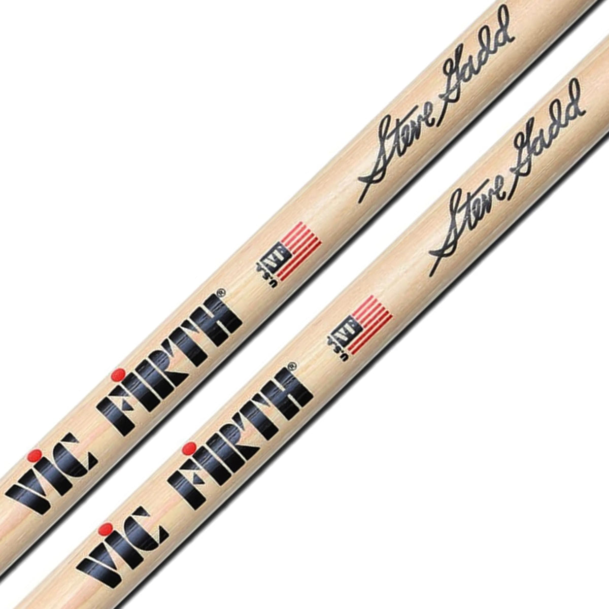 Vic Firth SSG2 Signature Series Steve Gadd Natural Drumsticks - 3 Pack