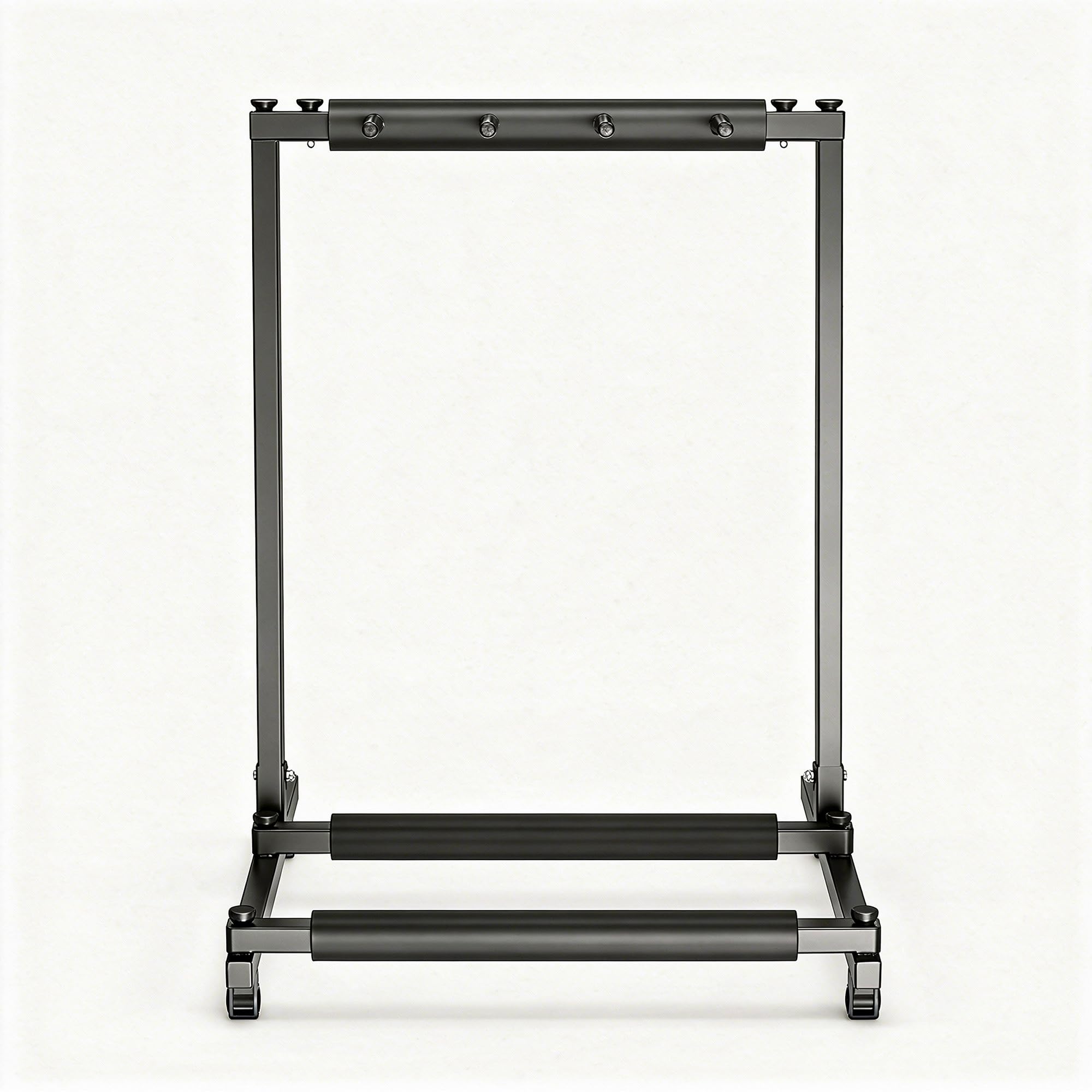 Gearlux Foldable Rack-Style Guitar Stand - Holds 3 Electric or Acoustic Guitars