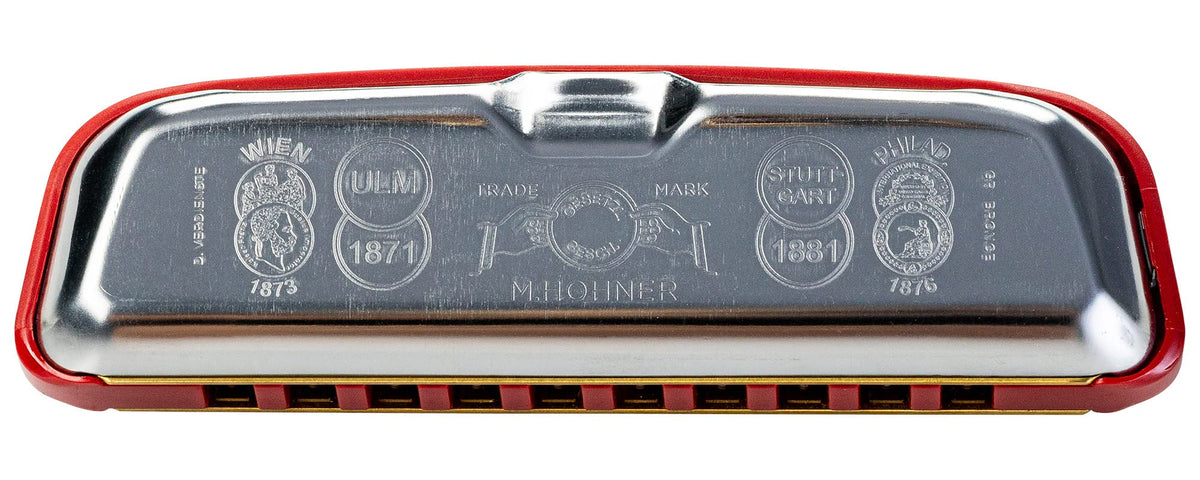 Hohner 544 Golden Melody Harmonica - Key of E w/ Key Stickers
