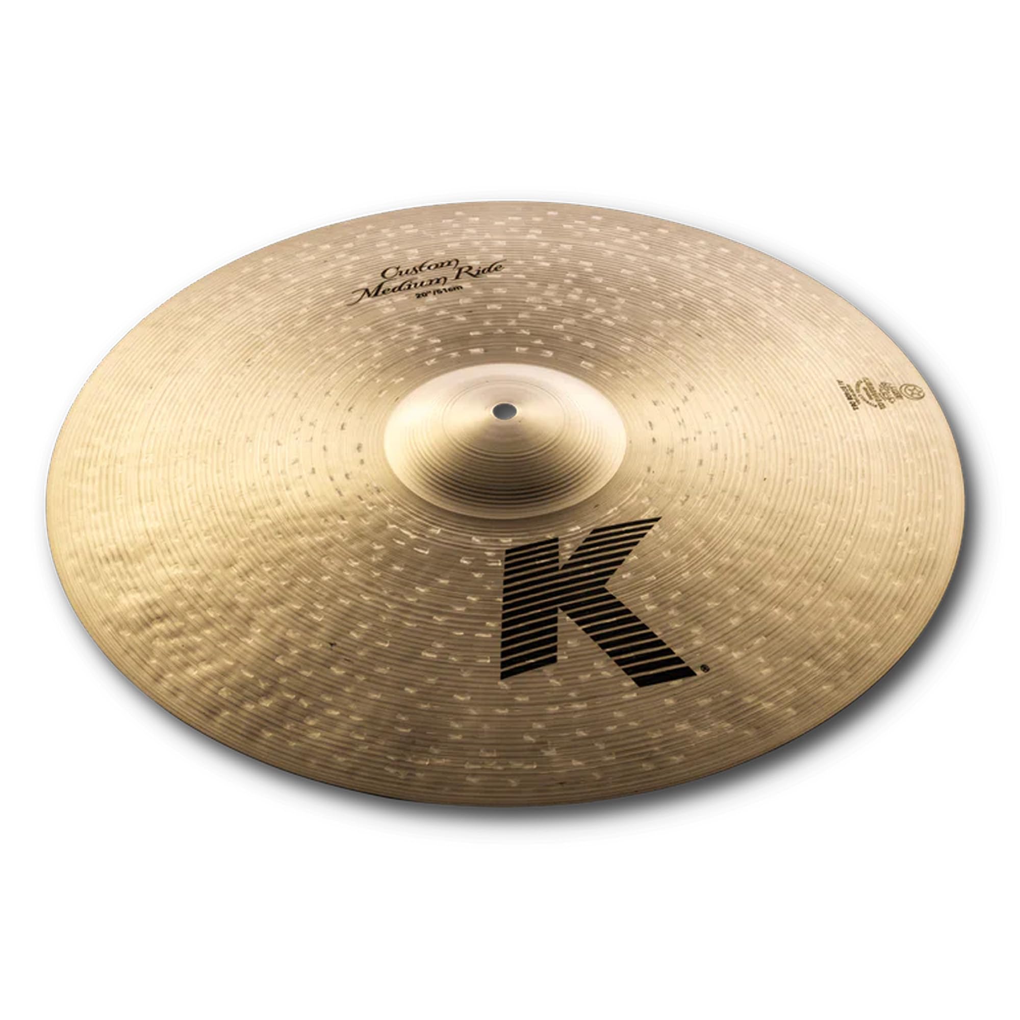 Zildjian K0854 20" K Custom Medium Ride Cymbal w/ Drumstick Bag