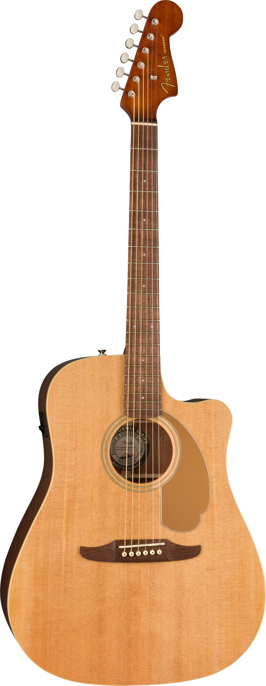 Fender Redondo Player Acoustic-Electric Guitar - Natural w/ Gig Bag