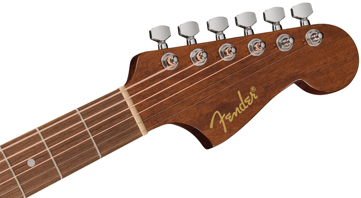 Fender California Standard Redondo CE Dreadnought Acoustic-Electric Guitar - Black w/ Case