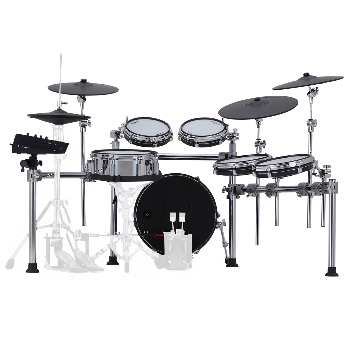 Roland TD716 V-Drums Electronic Drum Set w/ Drum Throne