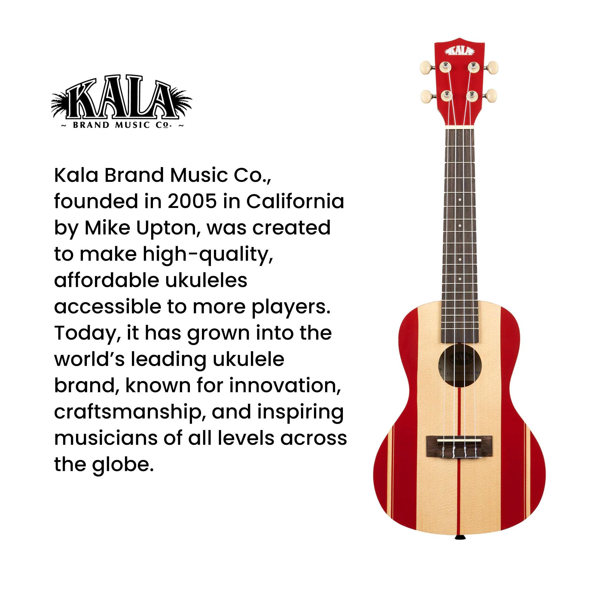 Kala KA-SURF-SURFSUP Surf's Up Concert Ukulele