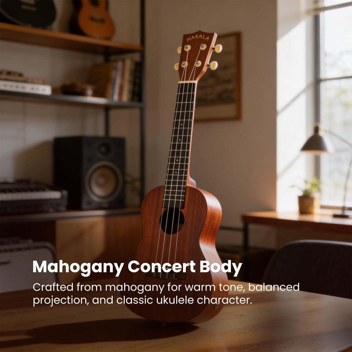 Kala MK-CE Makala Concert Acoustic-Electric Ukulele