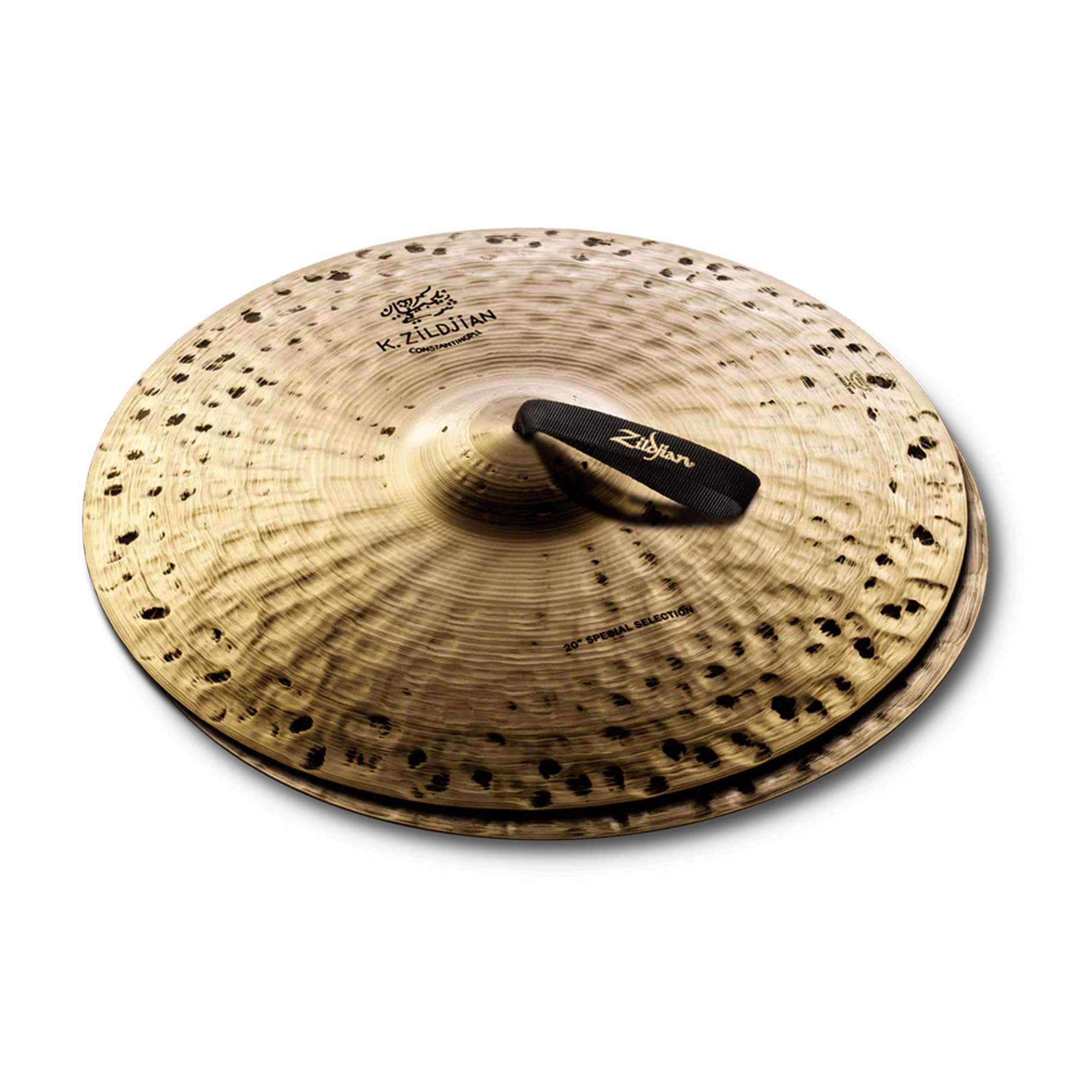 Zildjian K1010 20" K Constantinople Special Selection Cymbals, Medium Heavy - Pair w/ Drumstick Bag