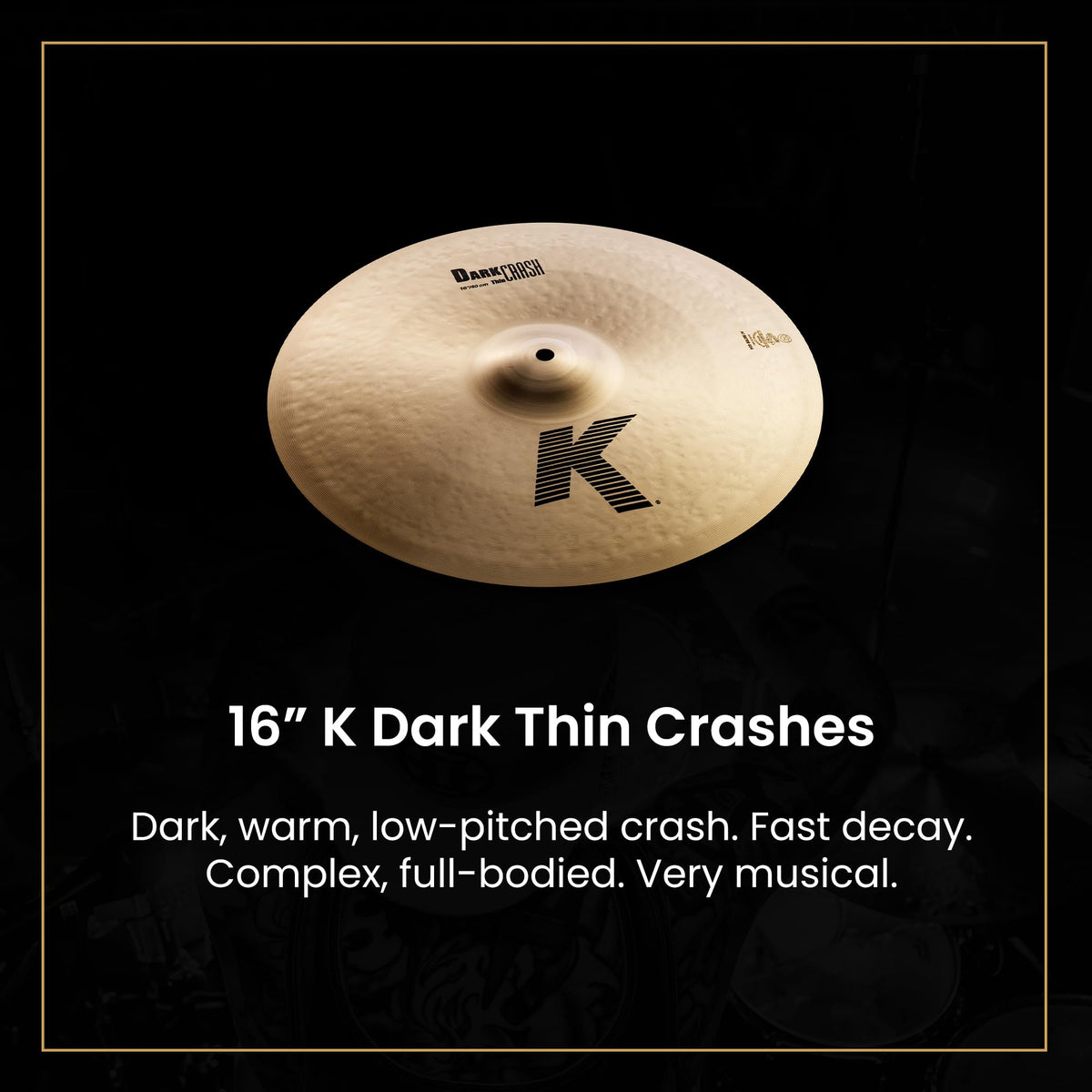 Zildjian K0800 K Cymbal Pack w/ Cymbal Bag