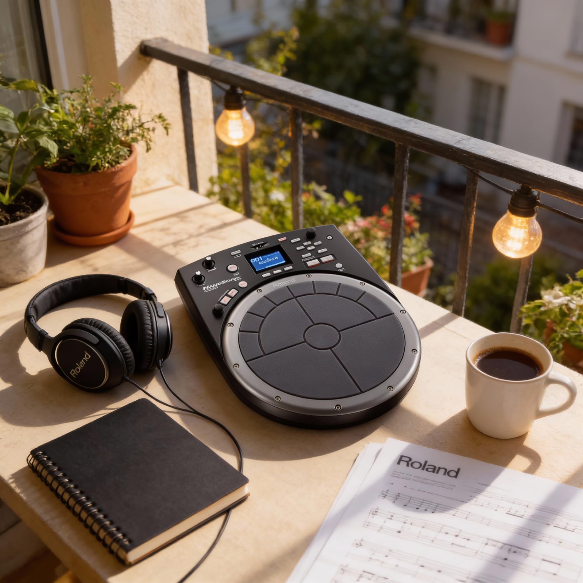 Roland HandSonic HPD-20 Digital Hand Percussion w/ Headphones