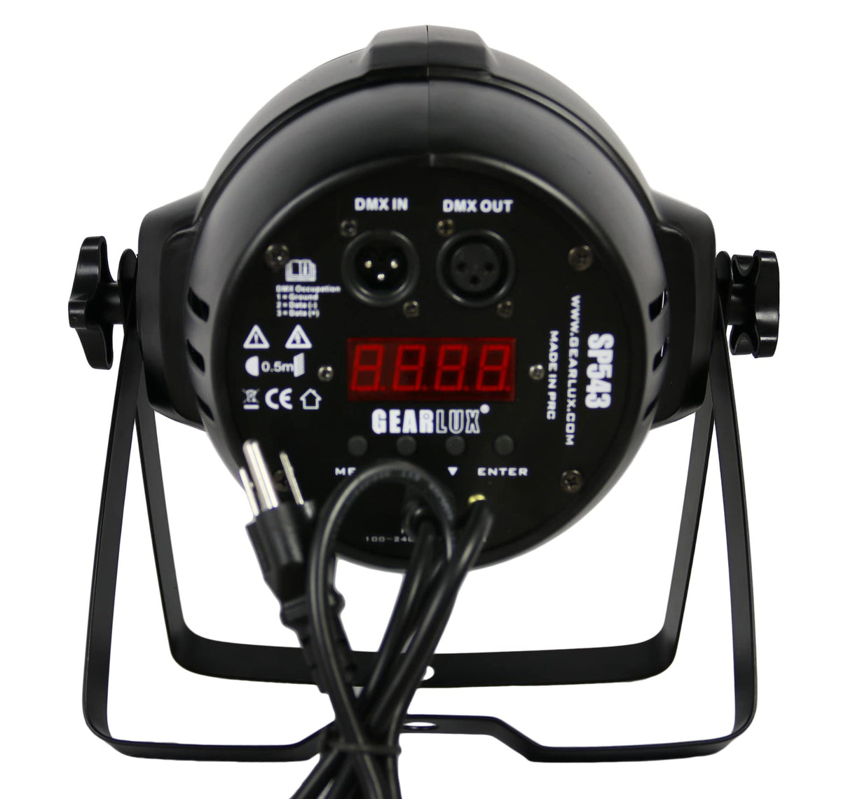 Gearlux SP543 54-LED 1-Watt RGB Three-in-One LED Stage Light
