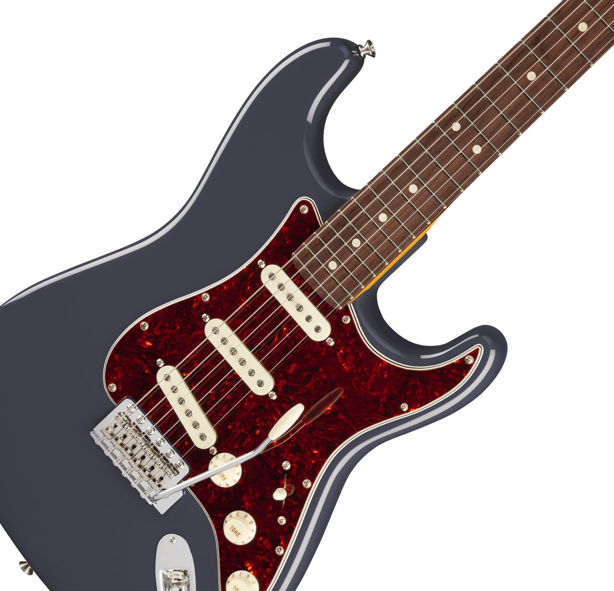 Fender American Professional Classic Stratocaster - Faded Black w/ Cleaning Kit