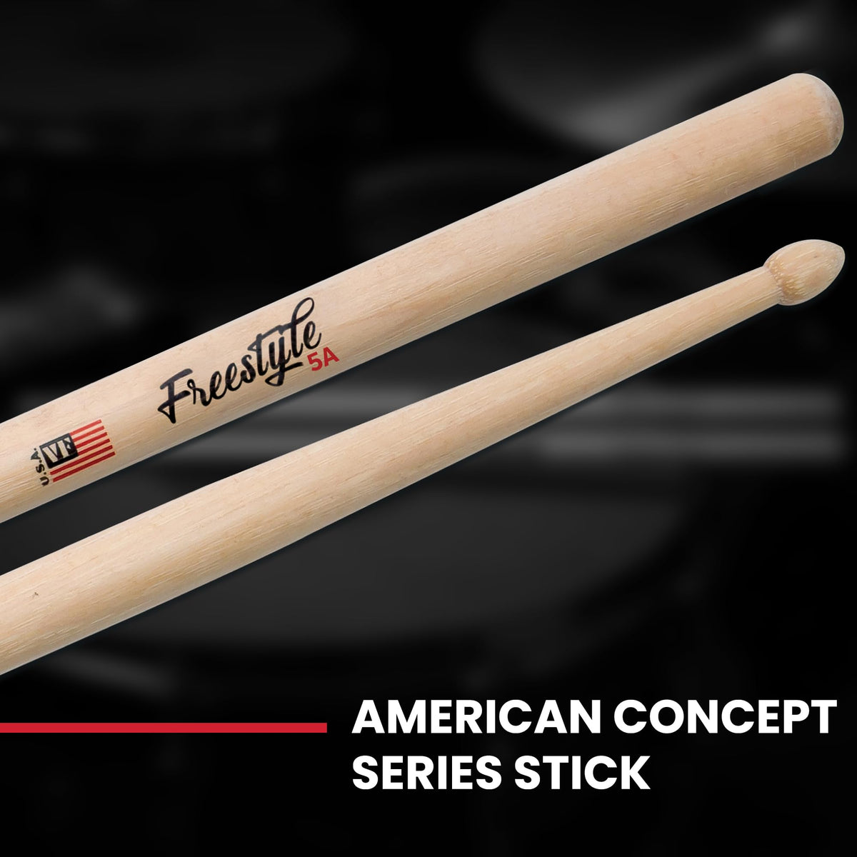Vic Firth American Concept Freestyle 5A Drumsticks