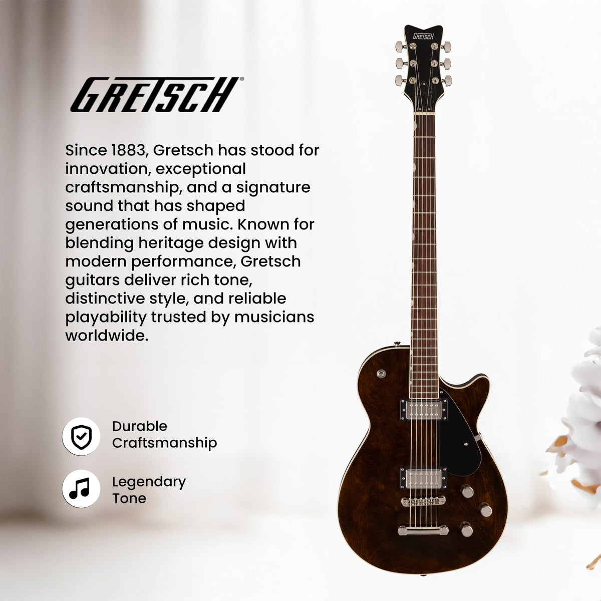 Gretsch Electromatic Jet Baritone Electric Guitar - Imperial Stain