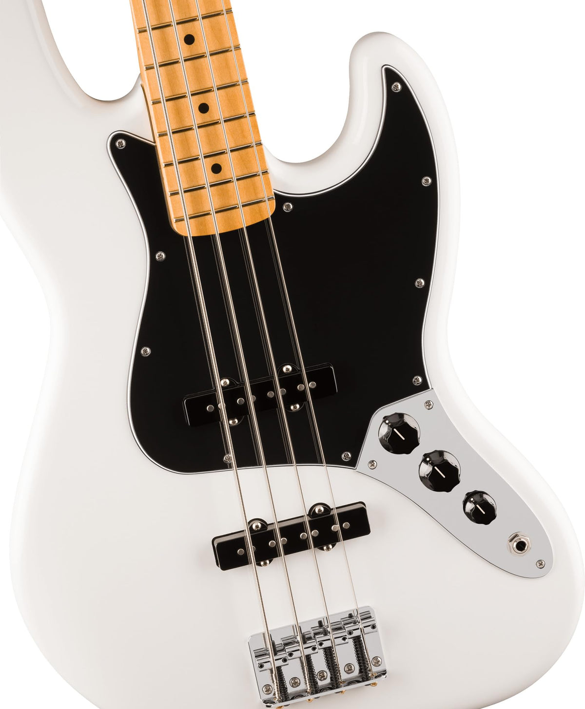 Fender Player II Jazz Bass - Polar White w/ Cleaning Kit