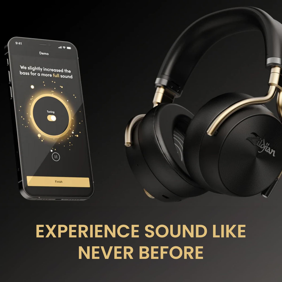 Zildjian ALCHEM-E Perfect Tune Over-Ear Headphones - Sandstorm