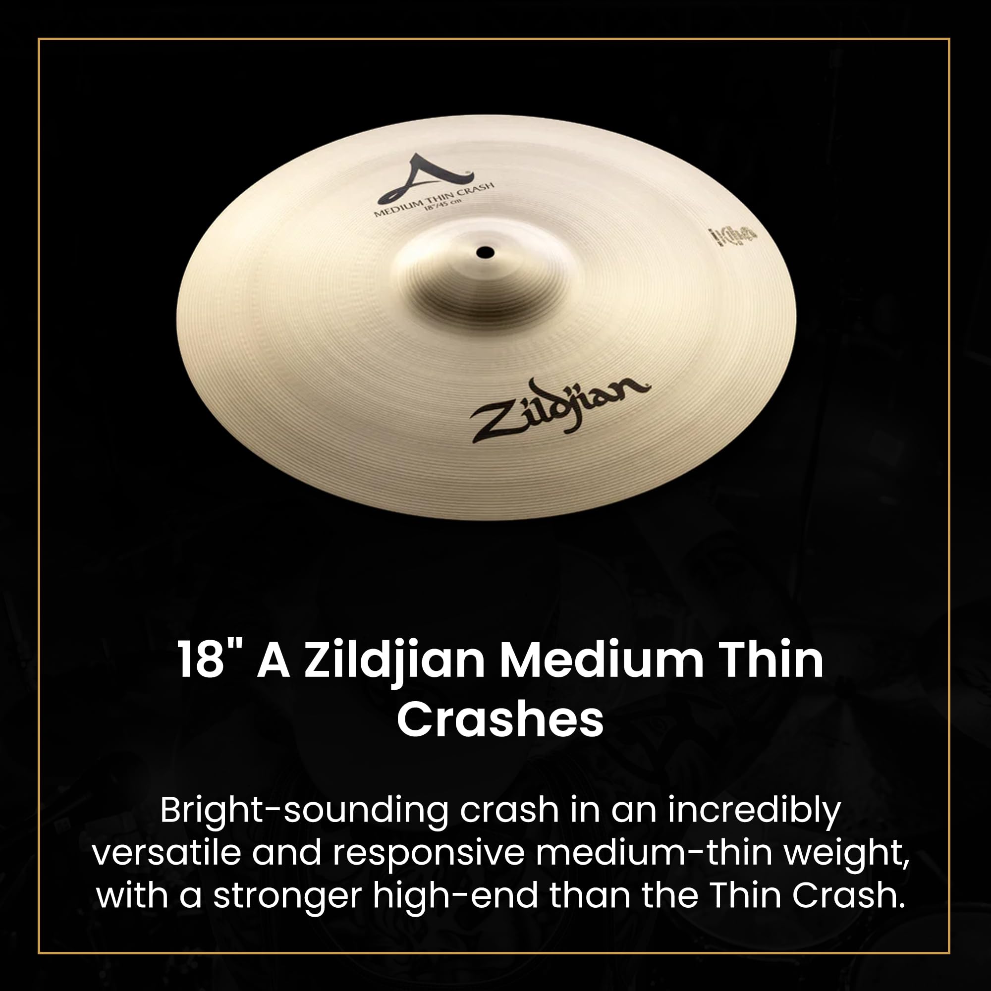 Zildjian A391 A Sweet Ride Cymbal Pack w/ Cymbal Bag