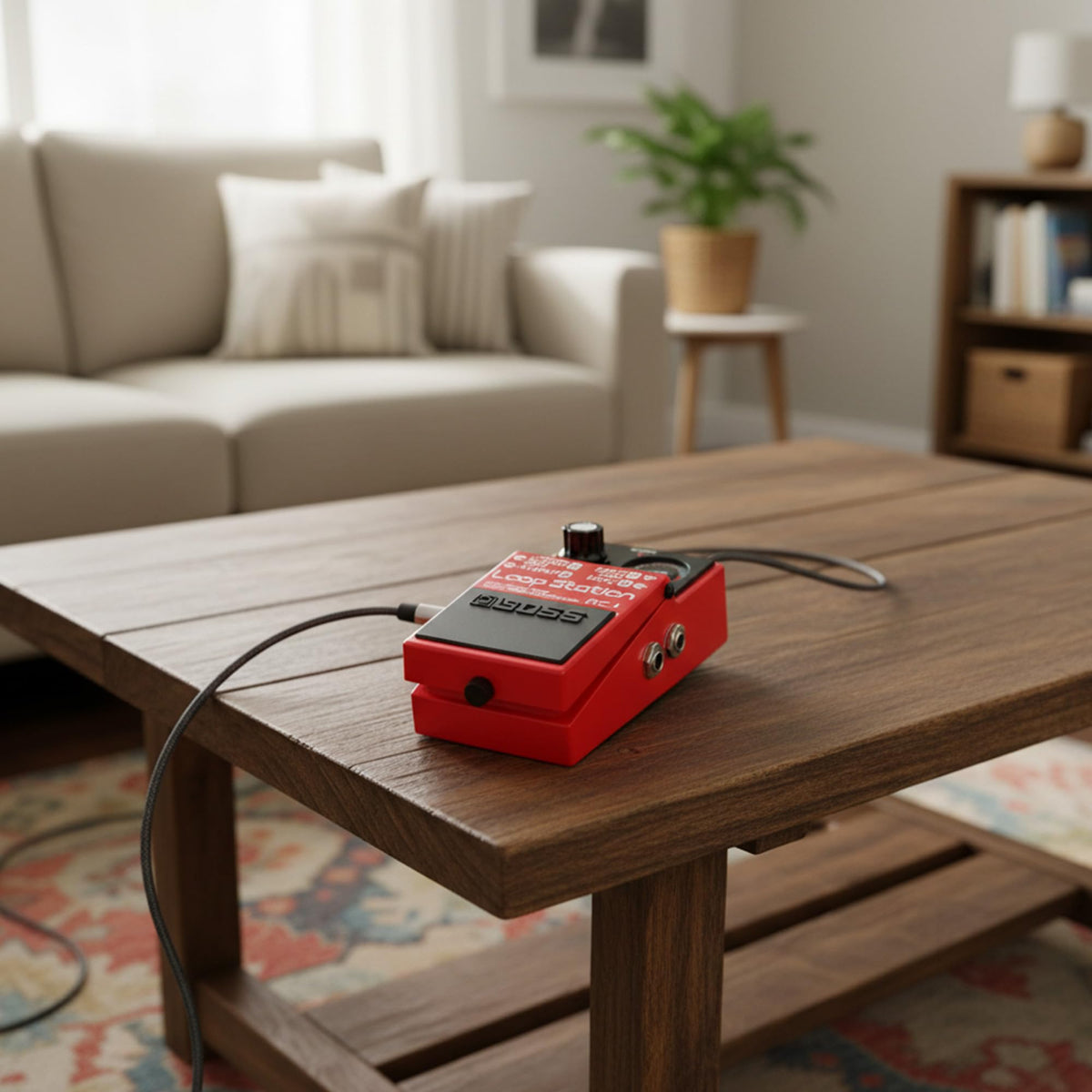 Boss RC-1 Loop Station w/ Instrument Cables
