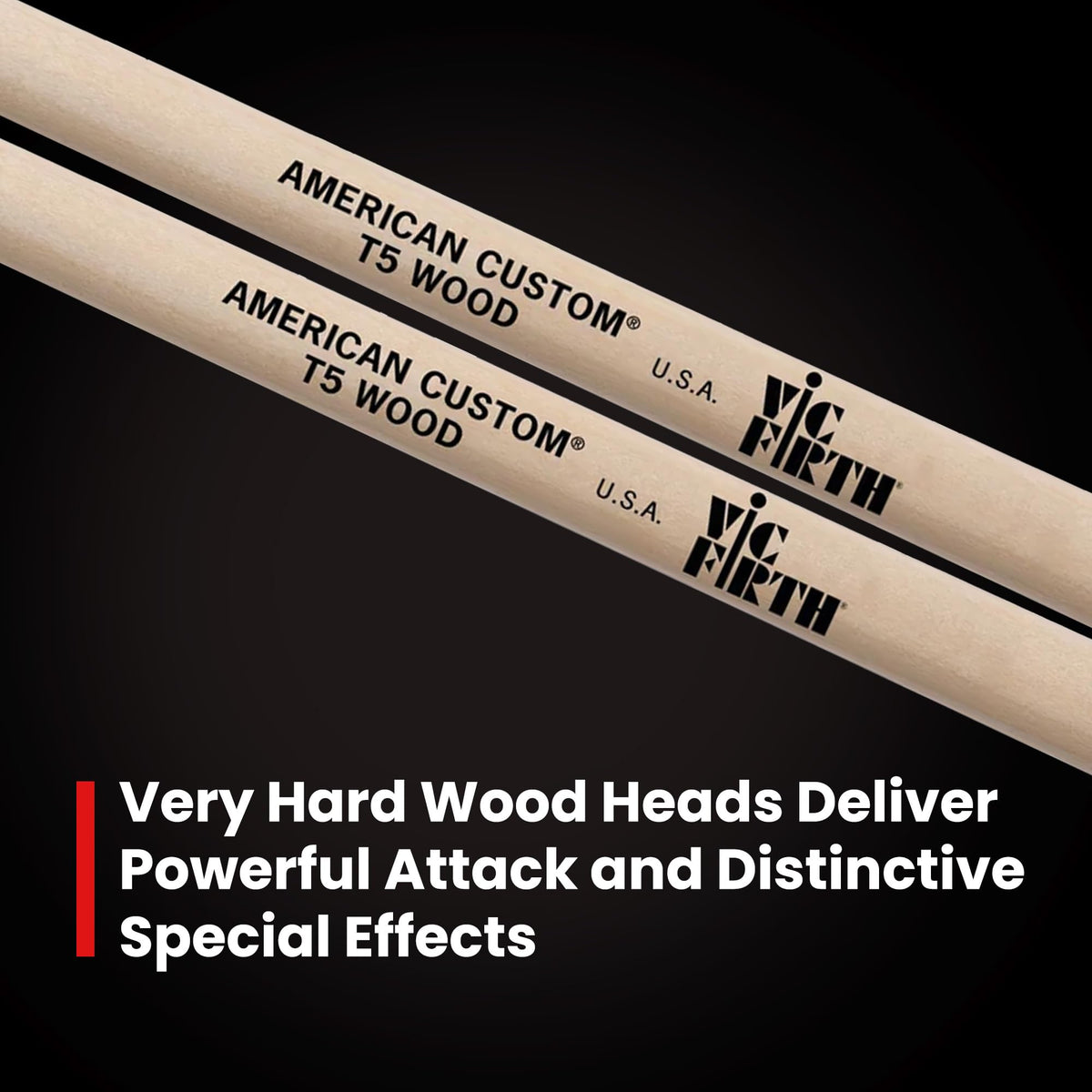 Vic Firth T5 American Custom Timpani Wood Mallets