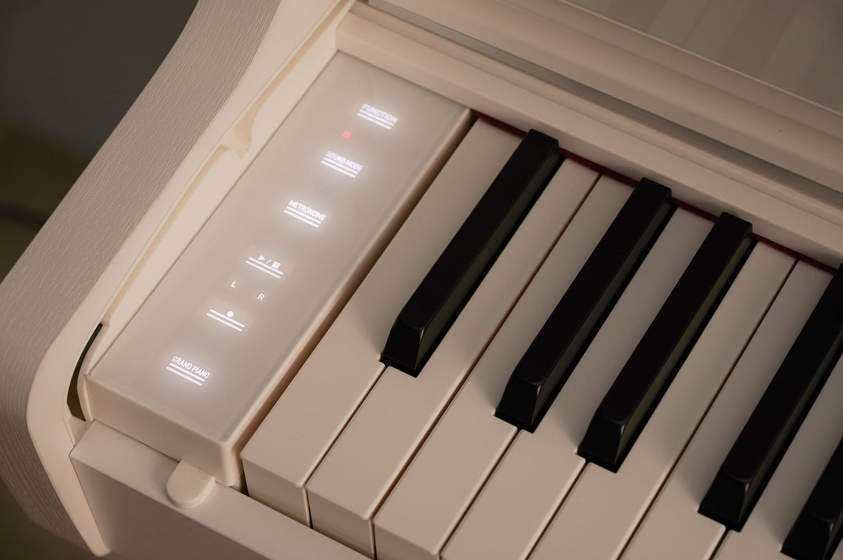 Casio AP-550 Celviano 88-Key Digital Piano - White w/ Headphones