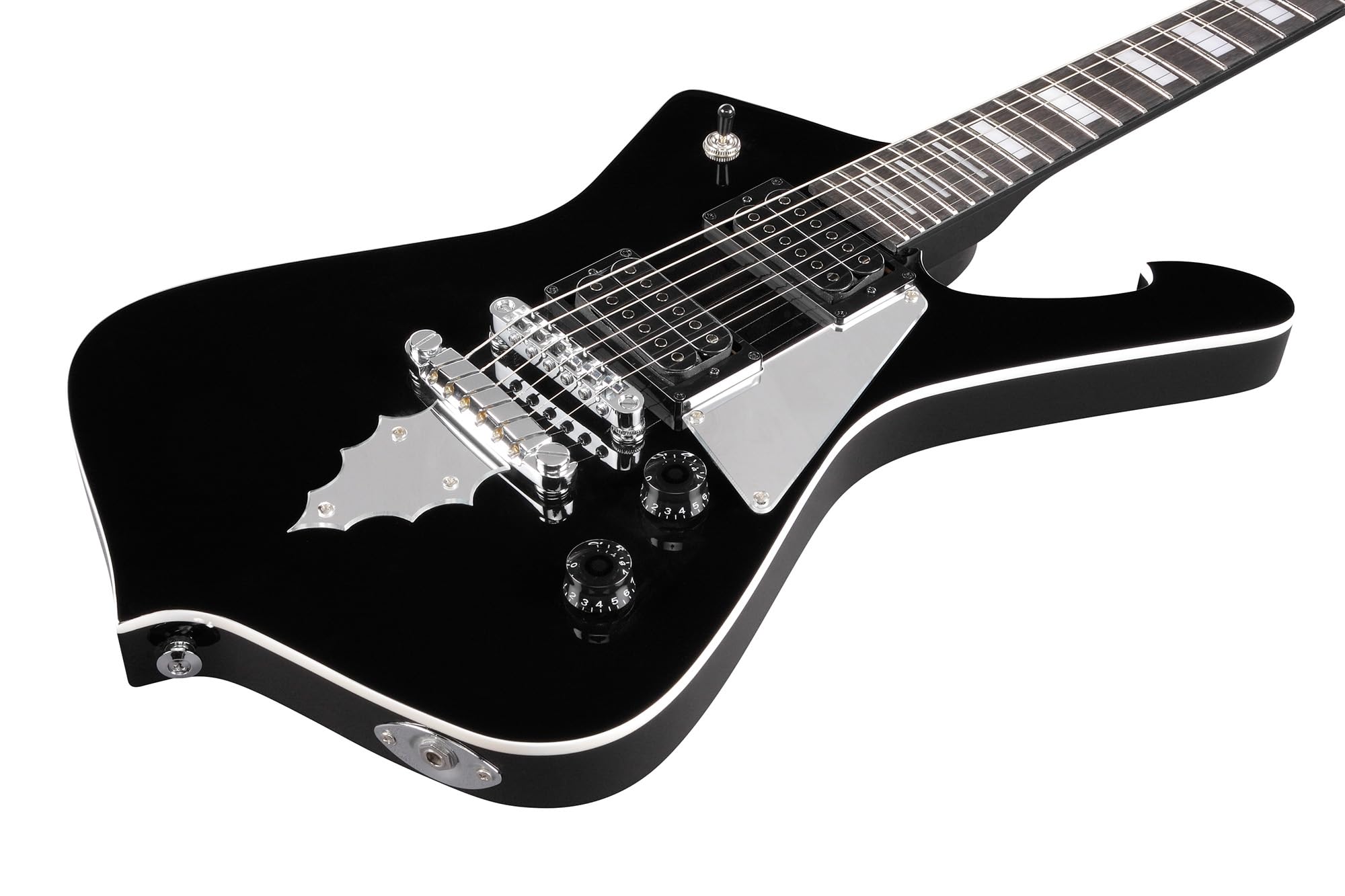Ibanez PSM10 Paul Stanley miKro Short Scale Electric Guitar - Black w/ Gig Bag