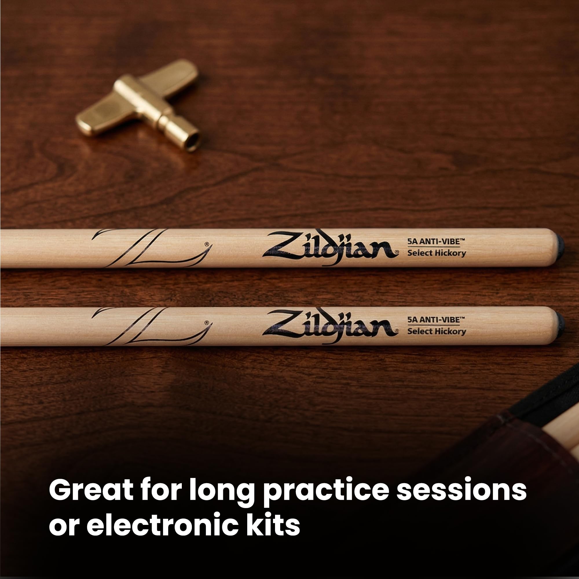 Zildjian 5A Anti-Vibe Wood Drumsticks - 12 Pack