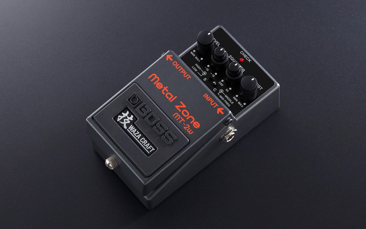 Boss MT-2W Waza Metal Zone w/ Instrument Cable