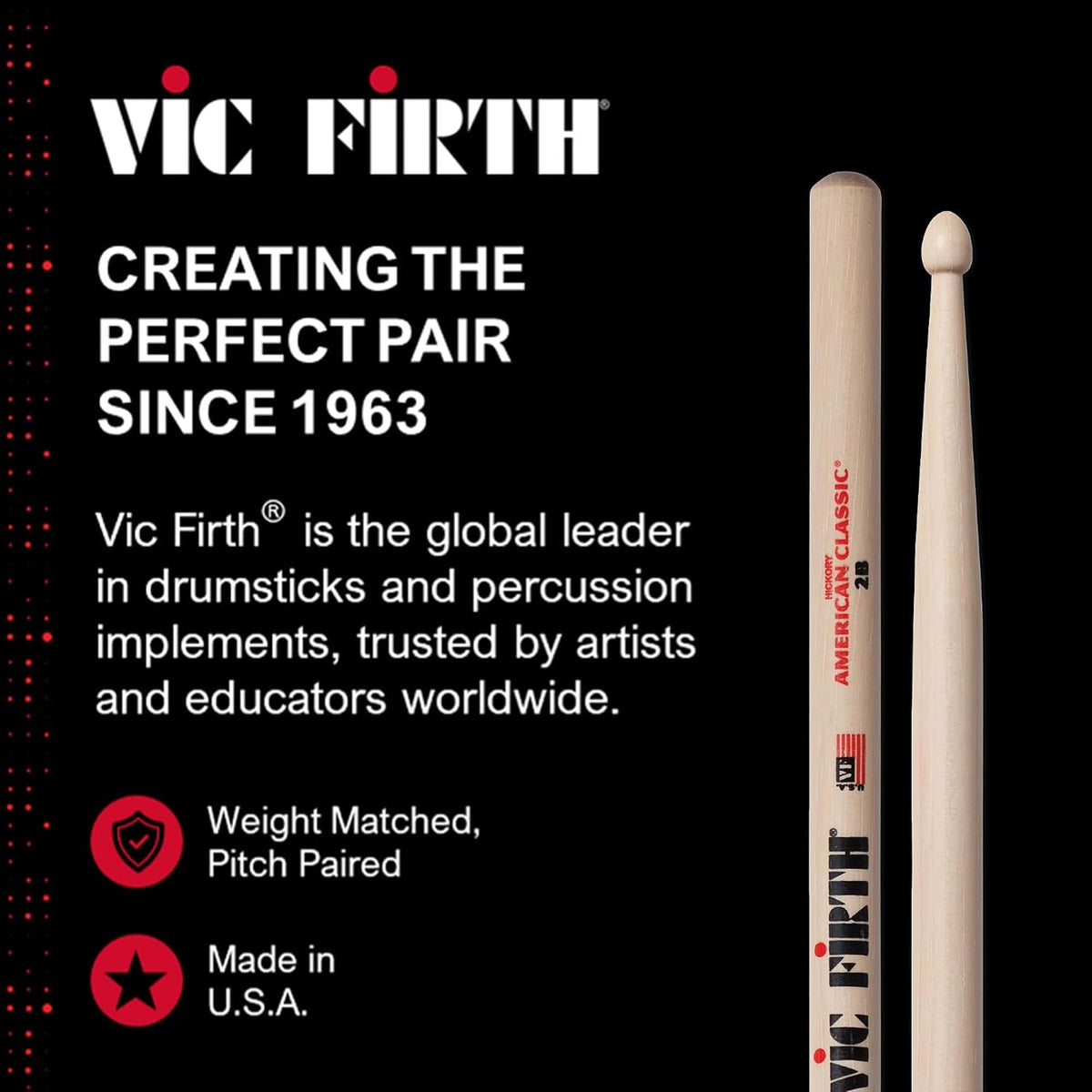 Vic Firth CT1 Corpsmaster Timpani General Mallets