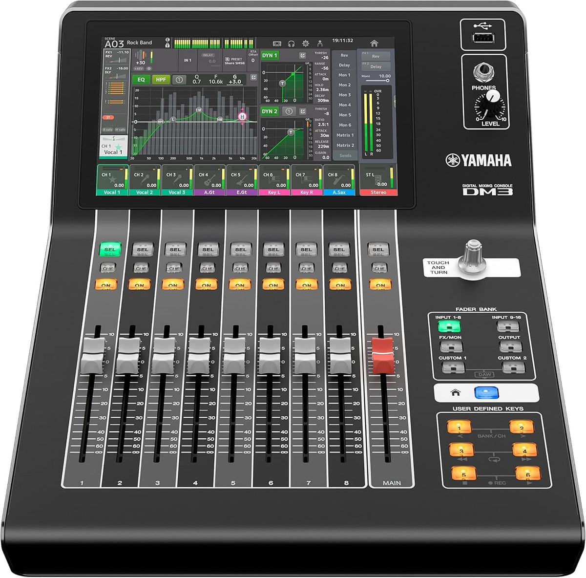 Yamaha DM3 Standard 22-Channel Digital Mixing Console