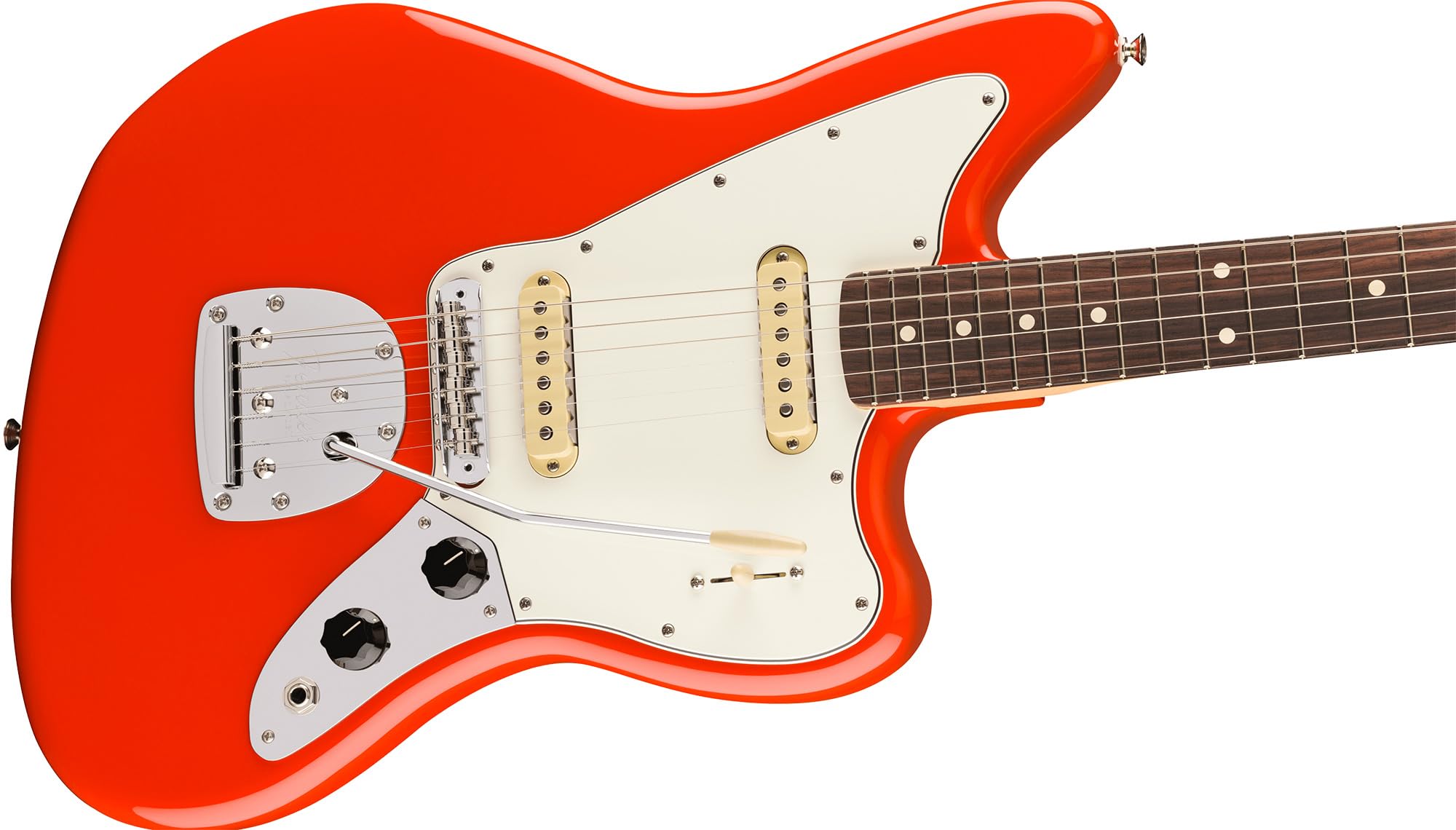 Fender Player II Jaguar - Coral Red w/ Cleaning Kit