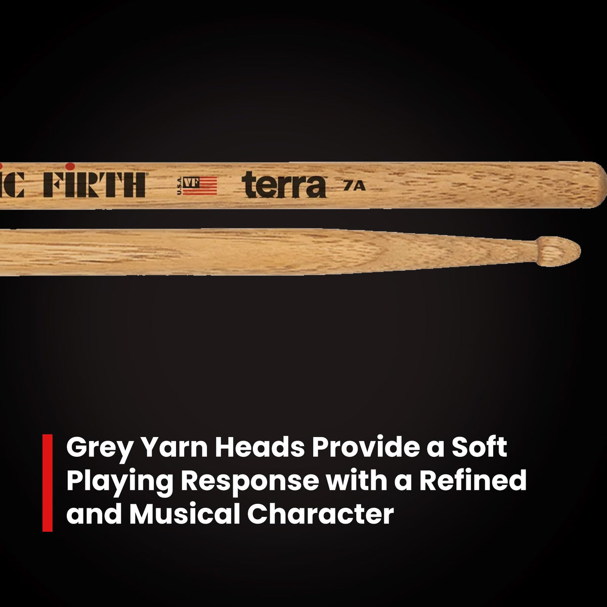 Vic Firth American Classic 7A Terra Series Drumsticks