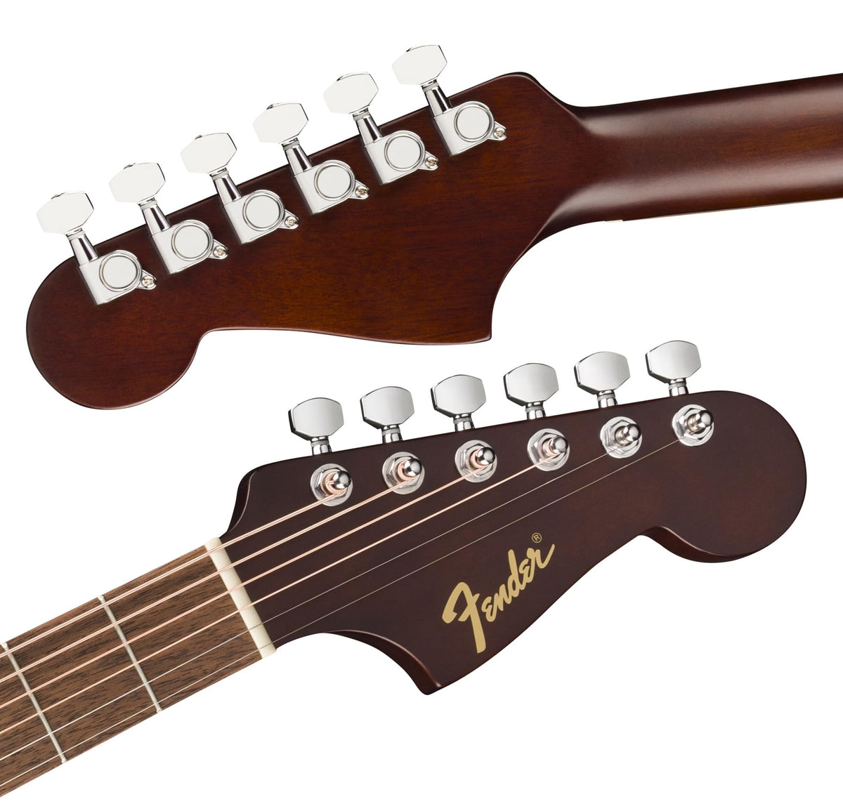 Fender California Redondo CE Dreadnought Acoustic-Electric Guitar - White w/ Gig Bag
