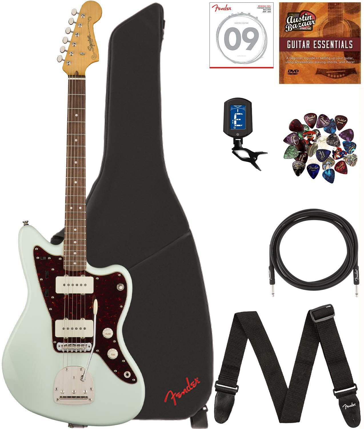 Fender Squier Classic Vibe '60s Jazzmaster - Sonic Blue w/ Gig Bag