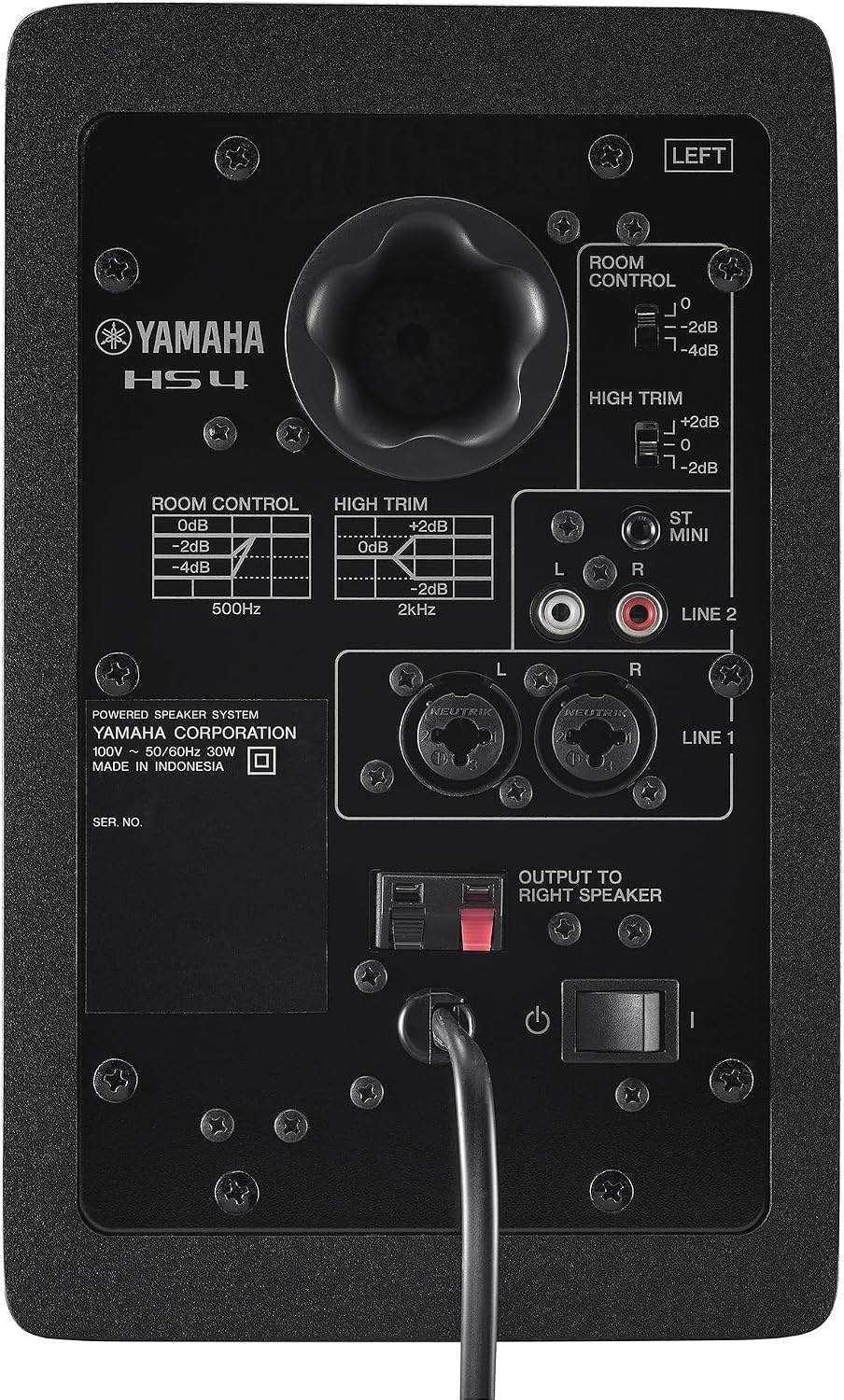 Yamaha HS4 4.5-Inch Powered Studio Monitor Pair - Black
