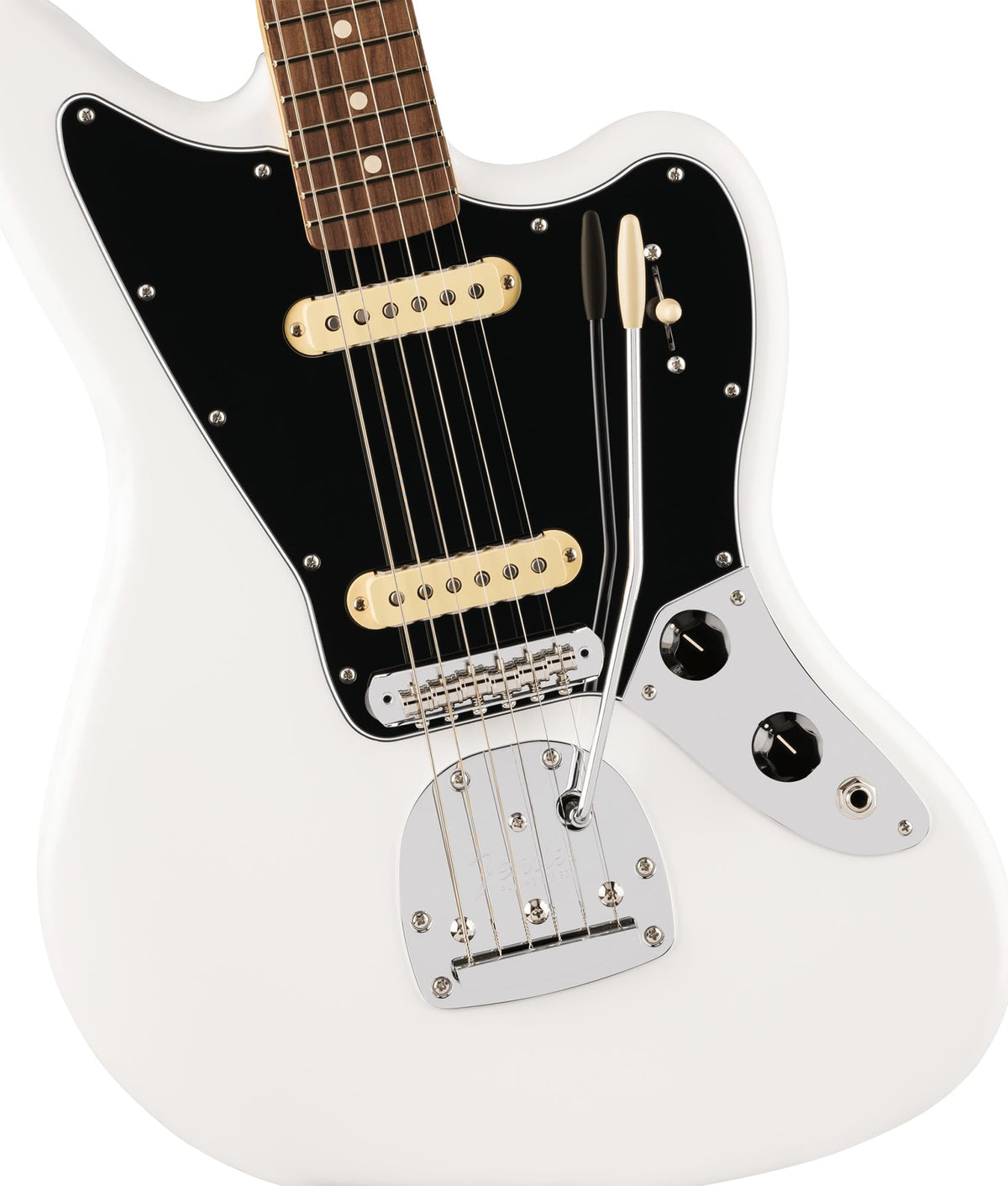 Fender Player II Jaguar - Polar White w/ Cleaning Kit
