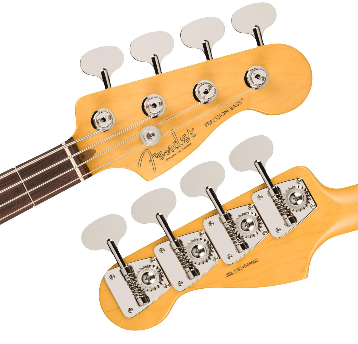 Fender American Professional Classic Precision Bass - Faded Sherwood Green Metallic w/ Cleaning Kit