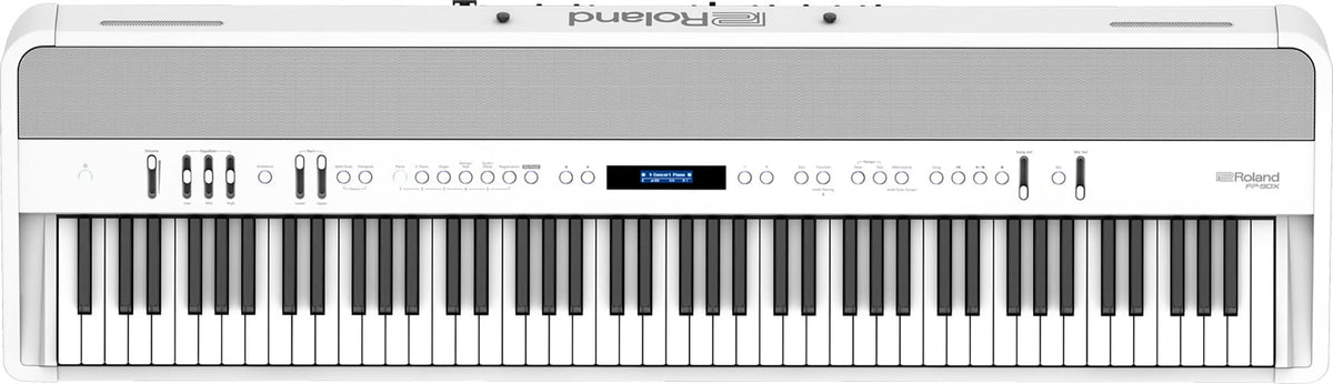 Roland FP-90X 88-Key Digital Piano - White w/ Sustain Pedal