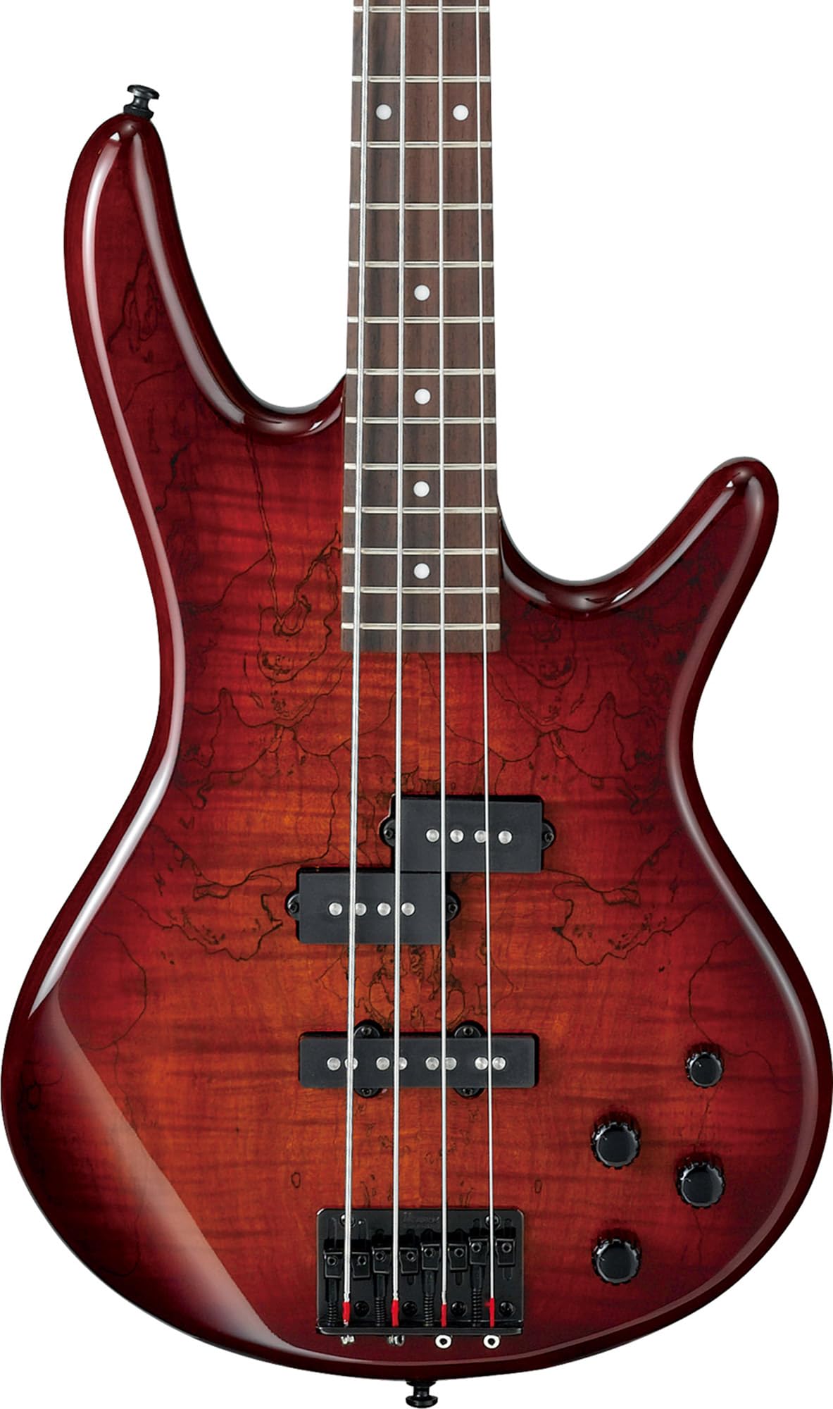 Ibanez GSR200SM SR Gio Electric Bass - Charcoal Brown Burst w/ Gig Bag