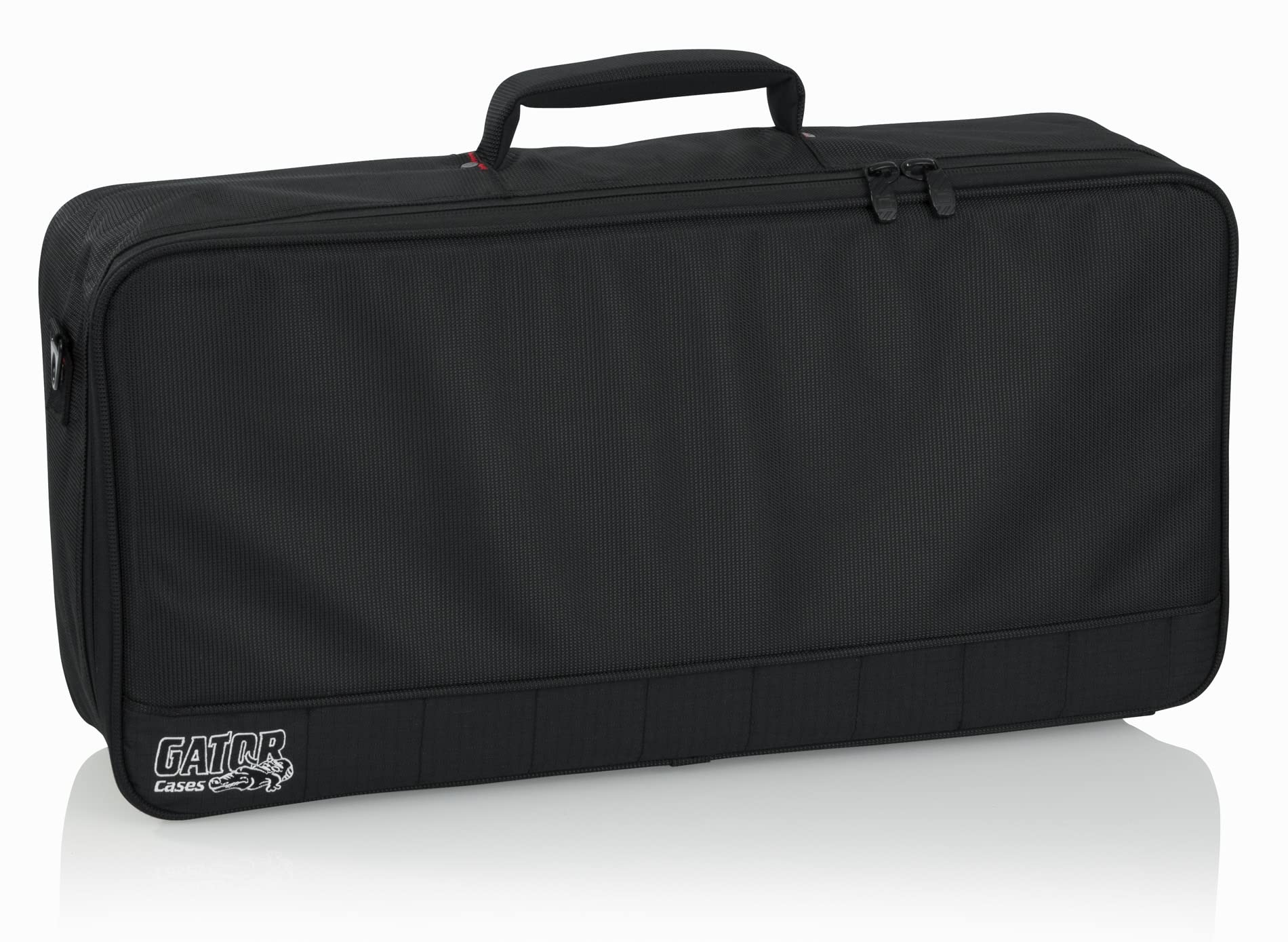 Gator Black Large Aluminum Pedal Board GPB-BAK-1 w/ Patch Cable