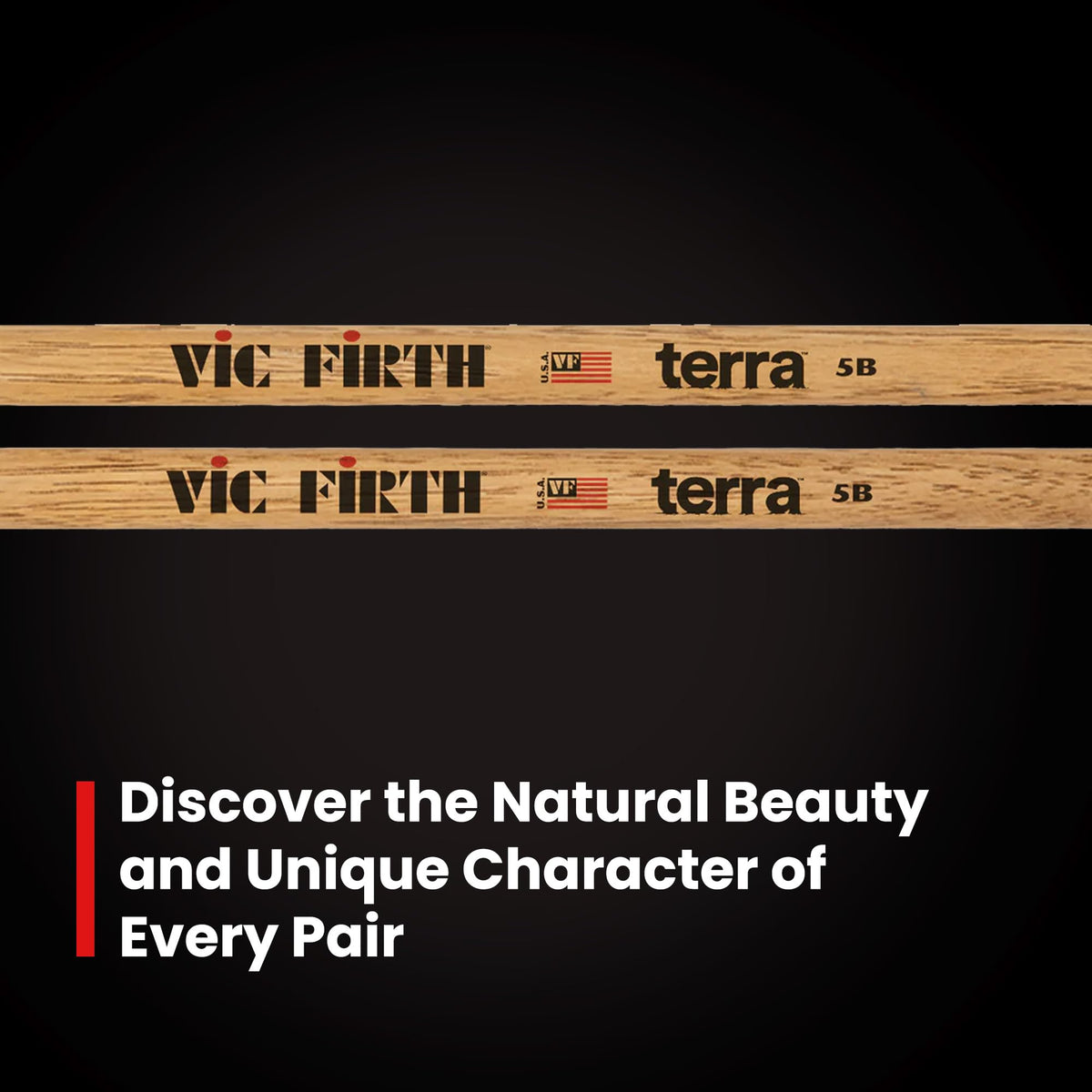 Vic Firth American Classic 5BT Terra Series Drumsticks