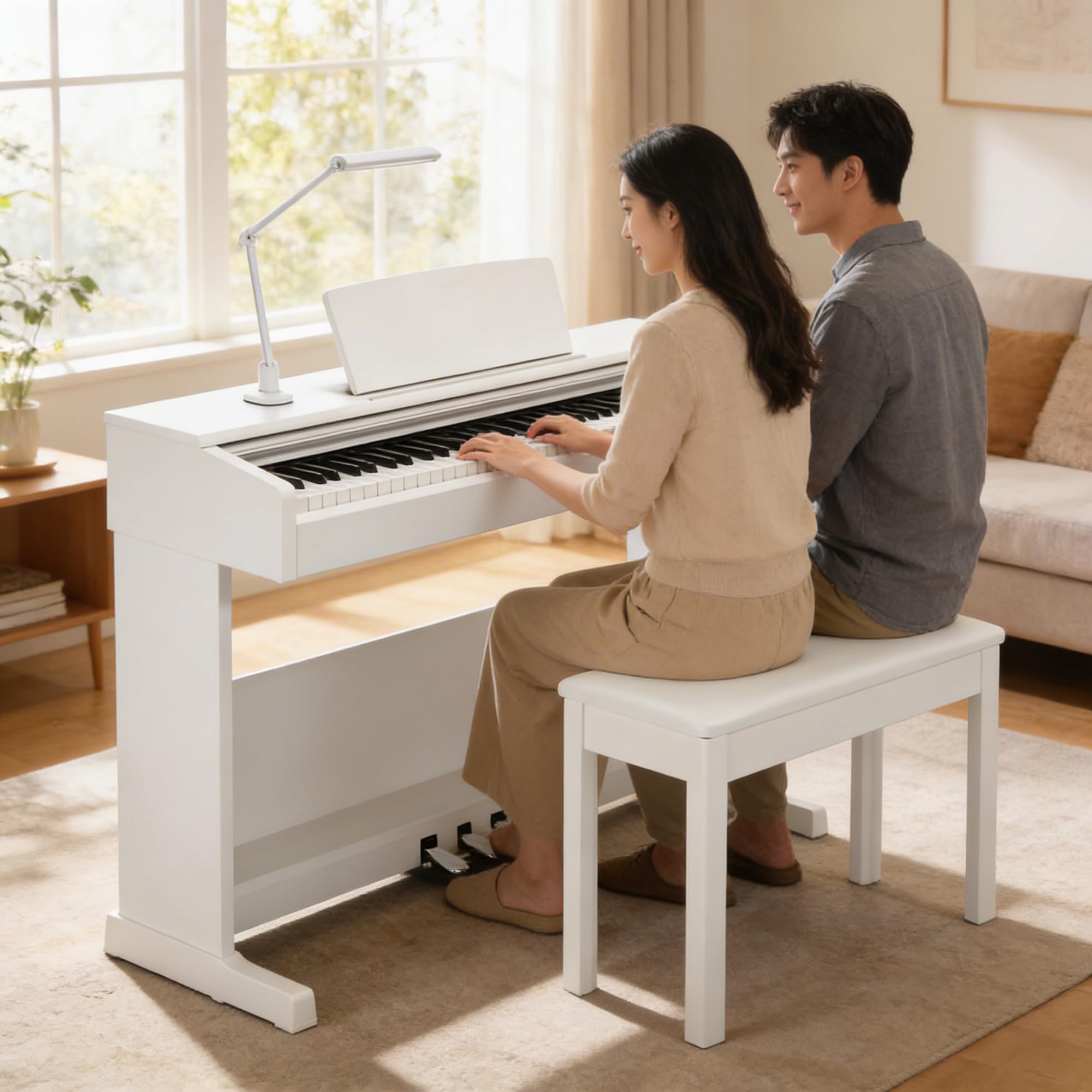 Yamaha Arius YDP-105 88-Key Digital Piano - White