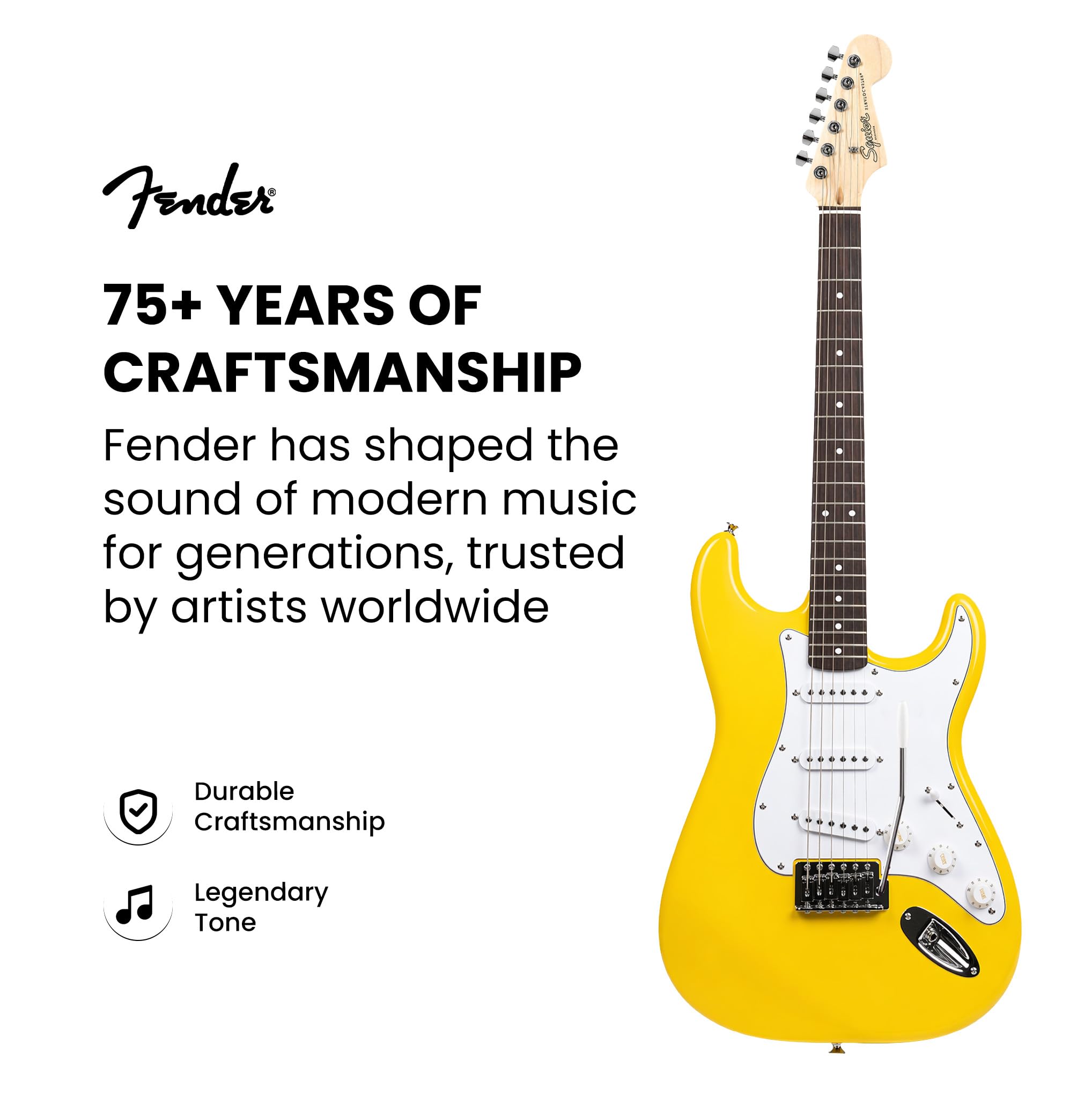 Fender Squier Stratocaster - Graffiti Yellow